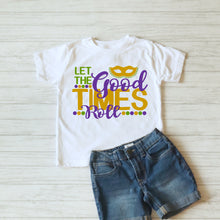 Load image into Gallery viewer, Mardi Gras SVG / Let The Good Times Roll SVG / Mardi Gras Mask SVG / Cut File / Clip Art / Southern Spark / svg png eps pdf jpg dxf
