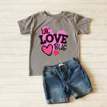 Load image into Gallery viewer, Valentine's Day SVG / Lil' Love Bug / Heart Marquee Letters / Valentine SVG / Cut File / Clip Art / Southern Spark / svg png eps pdf jpg dxf