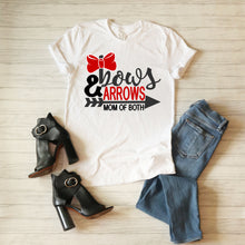 Load image into Gallery viewer, Mother's Day SVG / Bows And Arrows Mom Of Both SVG / Mom SVG / Mother / Cut File / Clip Art / Southern Spark / svg png eps pdf jpg dxf