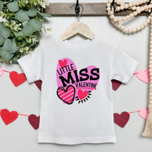 Load image into Gallery viewer, Valentine's Day SVG / Little Miss Valentine SVG / Valentine SVG / Hearts / Cut File / Clip Art / Southern Spark / svg png eps pdf jpg dxf