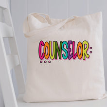 Load image into Gallery viewer, Counselor SVG PNG / School Counselor SVG / Colorful Counselor / School / Cut File / Clip Art / Southern Spark / svg png eps pdf jpg dxf