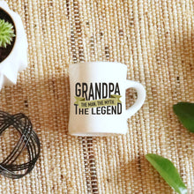 Load image into Gallery viewer, Father's Day SVG / Grandpa The Man The Myth The Legend SVG / Grandpa SVG / Cut File / Clip Art / Southern Spark / svg png eps pdf jpg dxf