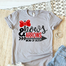 Load image into Gallery viewer, Mother's Day SVG / Bows And Arrows Mom Of Both SVG / Mom SVG / Mother / Cut File / Clip Art / Southern Spark / svg png eps pdf jpg dxf