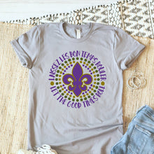 Load image into Gallery viewer, Mardi Gras SVG / Let The Good Times Roll SVG / Laissez Les Bon Temps Rouler SVG / Cut File / Southern Spark / svg png eps pdf jpg dxf