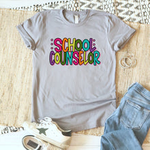 Load image into Gallery viewer, Counselor SVG PNG / School Counselor SVG / Colorful Counselor / School / Cut File / Clip Art / Southern Spark / svg png eps pdf jpg dxf