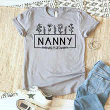 Load image into Gallery viewer, Mother's Day Nanny SVG / Nanny With Flowers SVG / Hand Drawn Flowers / Cut File / Clip Art / Southern Spark / svg png eps pdf jpg dxf