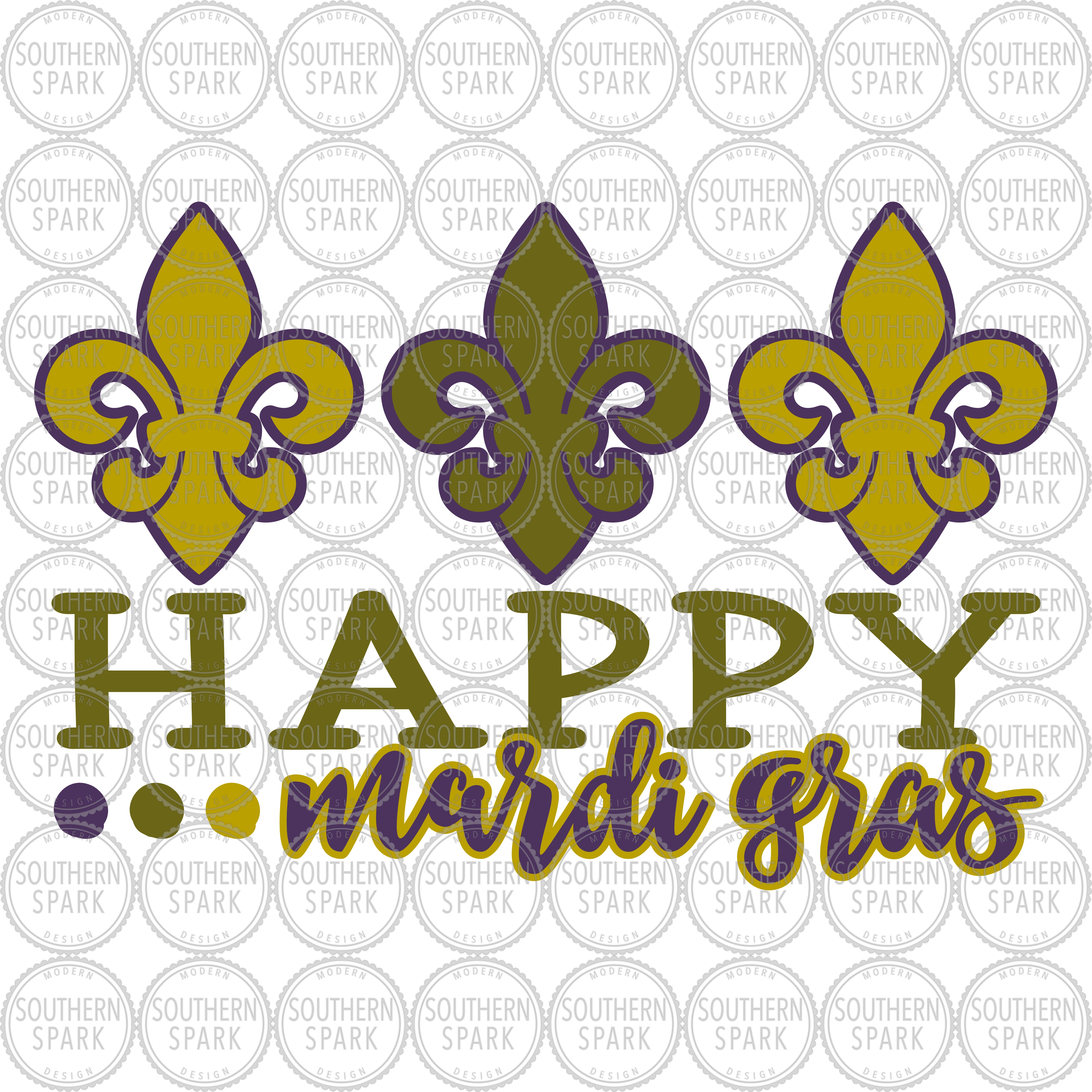 Mardi Gras SVG / Love SVG / Fat Tuesday / Laissez Les Bon Temps Rouler –  Southern Spark Design