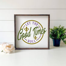 Load image into Gallery viewer, Mardi Gras SVG / Let The Good Times Roll SVG / Mardi Gras Mask SVG / Cut File / Clip Art / Southern Spark / svg png eps pdf jpg dxf
