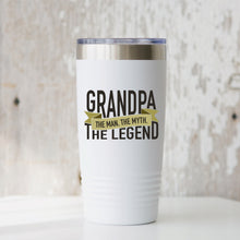 Load image into Gallery viewer, Father's Day SVG / Grandpa The Man The Myth The Legend SVG / Grandpa SVG / Cut File / Clip Art / Southern Spark / svg png eps pdf jpg dxf
