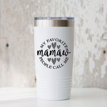 Load image into Gallery viewer, Mother's Day SVG / My Favorite People Call Me Mamaw SVG / Grandmother SVG / Cut File / Clip Art / Southern Spark / svg png eps pdf jpg dxf
