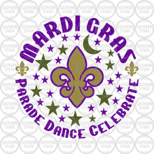 Load image into Gallery viewer, Mardi Gras SVG / Parade Dance Celebrate SVG / Let The Good Times Roll SVG / Cut File / Clip Art / Southern Spark / svg png eps pdf jpg dxf