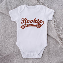 Load image into Gallery viewer, First Birthday SVG / Rookie Of The Year SVG / Baseball / Softball / Baby / Clip Art / Cut File / Southern Spark / svg png eps pdf jpg dxf