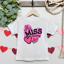Load image into Gallery viewer, Valentine&#39;s Day SVG / Little Miss Valentine SVG / Valentine SVG / Hearts / Cut File / Clip Art / Southern Spark / svg png eps pdf jpg dxf
