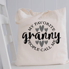 Load image into Gallery viewer, Mother&#39;s Day SVG / My Favorite People Call Me Granny SVG / Granny SVG / Cut File / Clip Art / Southern Spark / svg png eps pdf jpg dxf
