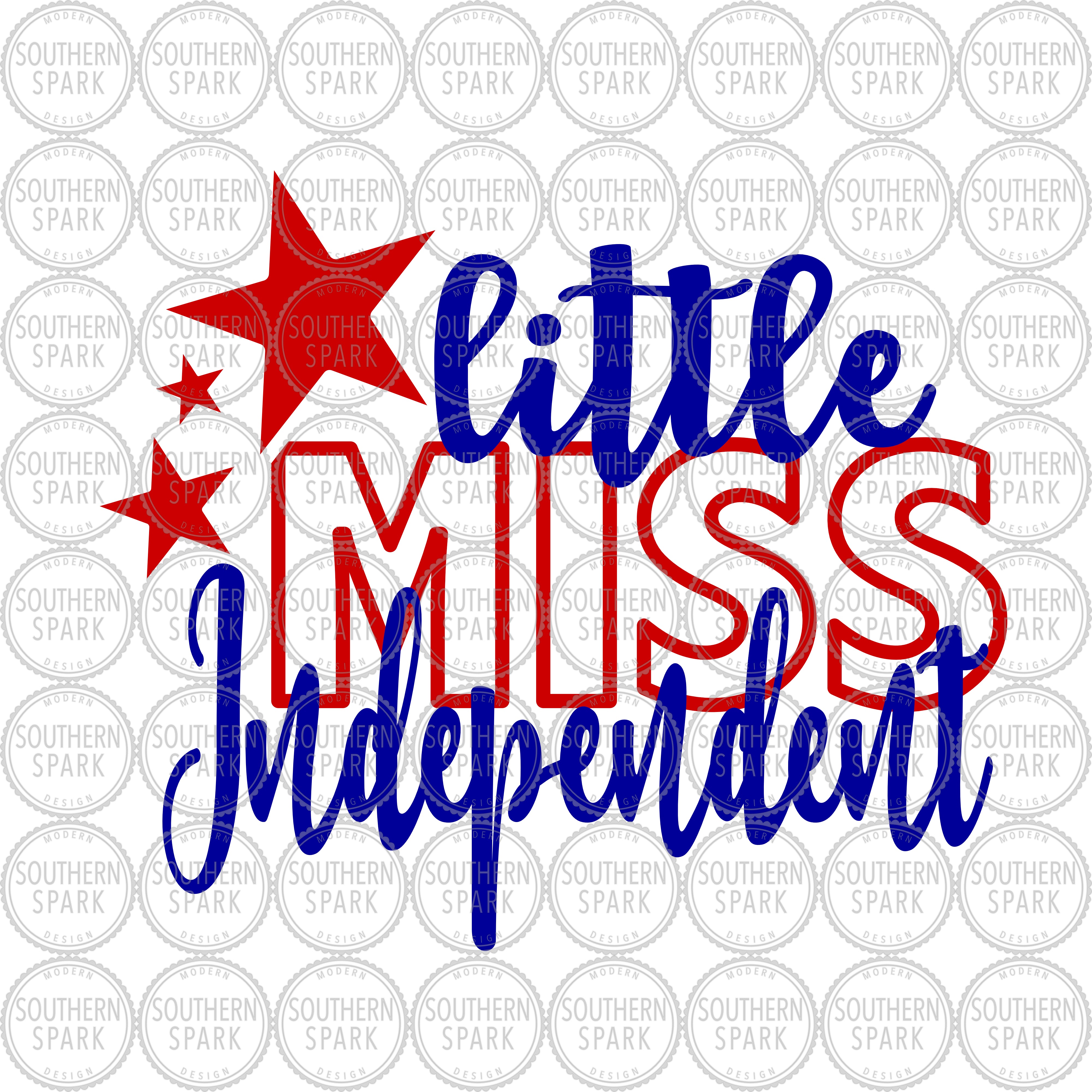 4TH Of July SVG / Little Miss Independent SVG / Independence Day SVG ...