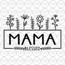 Load image into Gallery viewer, Mother&#39;s Day Mama SVG / Mama With Flowers SVG / Hand Drawn Flowers / Cut File / Clip Art / Southern Spark / svg png eps pdf jpg dxf
