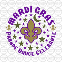 Load image into Gallery viewer, Mardi Gras SVG / Parade Dance Celebrate SVG / Let The Good Times Roll SVG / Cut File / Clip Art / Southern Spark / svg png eps pdf jpg dxf
