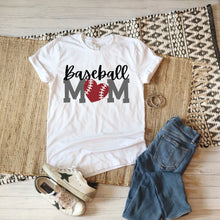 Load image into Gallery viewer, Baseball Mom SVG / Baseball Mom PNG / Baseball Season / Baseball SVG / Cut File / Clip Art / Souther Spark / svg png eps pdf jpg dxf
