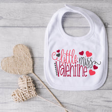 Load image into Gallery viewer, Little Miss Valentine SVG / Valentine&#39;s Day SVG / Valentine SVG / Hearts / Cut File / Clip Art / Southern Spark / svg png eps pdf jpg dxf
